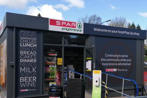 SPAR Haworth pop up shop2