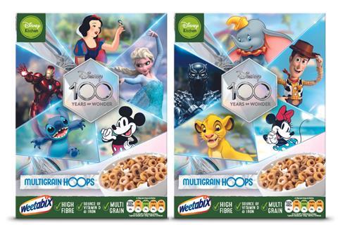 Weetabix Disney cereal