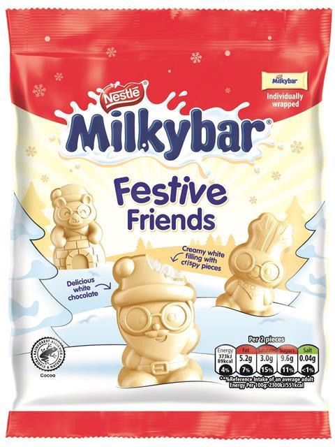 Milkybar Festive Friends Front Facing