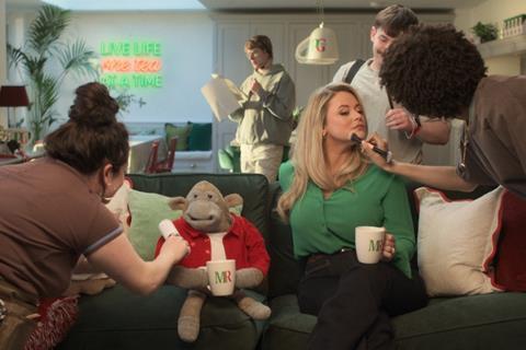 PG Tips Monkey and Emily Atack star in new TV advert