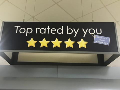 waitrose top rated