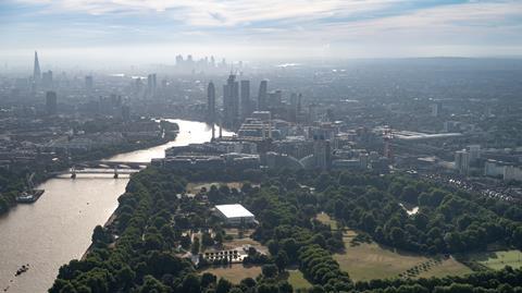 London in a heatwave