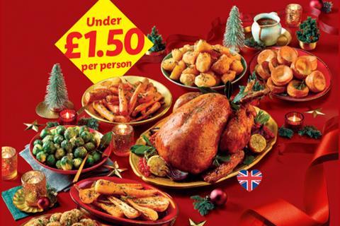 Lidl Christmas dinner deal 2025