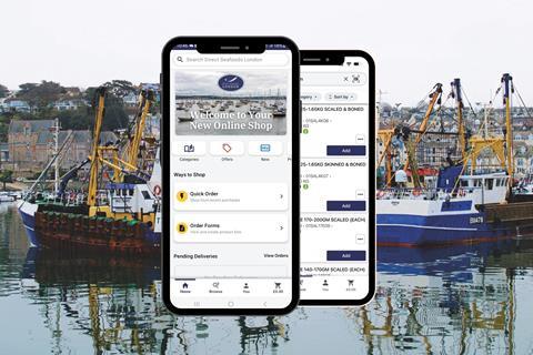 Direct Seafoods London app