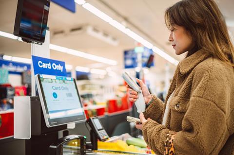Tesco self checkout scan as you shop GettyImages-2242401149