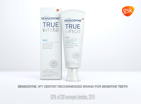 Sensodyne True White ad