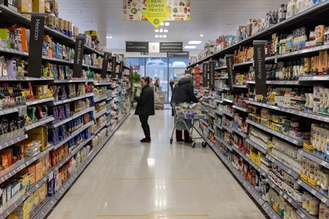 Waitrose aisle