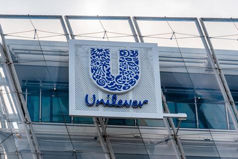 unilever building sign GettyImages-1308621282