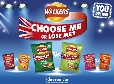 Walkers Choose Me Or Lose Me campaign