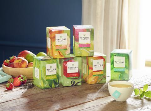 Taylors of Harrogate new-look green tea range