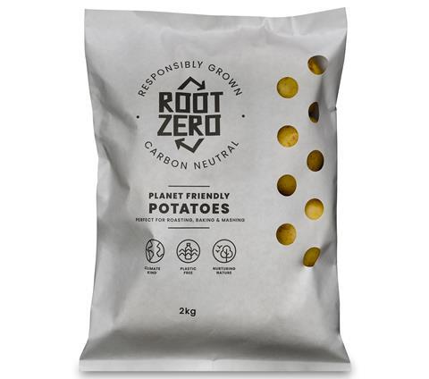 Root Zero - product shot front - Planet Friendly Potatoes