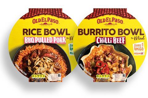 Old El Paso ready meals