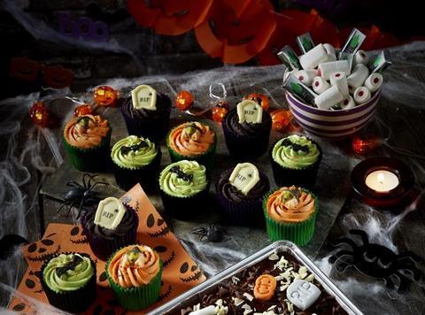 co-op halloween cupcakes