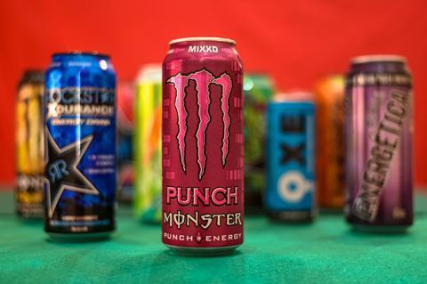 energy drinks monster rockstar