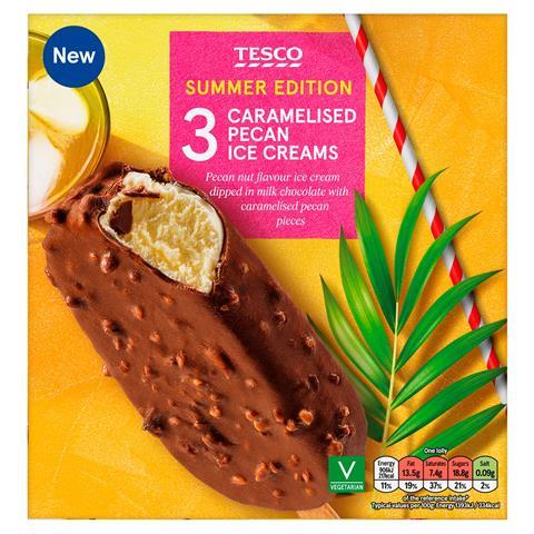 Tesco goes fruity with new summer ice cream range Range Preview The Grocer