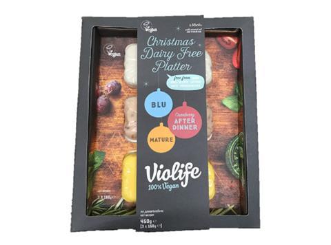 Violife Christmas Dairy Free Cheese Platter