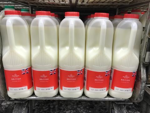 Morrisons milk