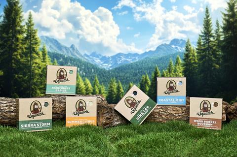 Dr Squatch soap bundle in forest