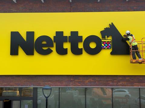 Netto sign Leeds