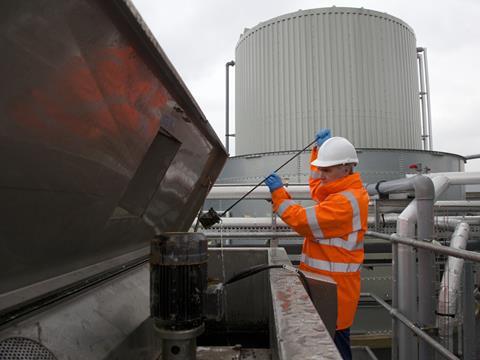 Nestle anaerobic digester Fawdon