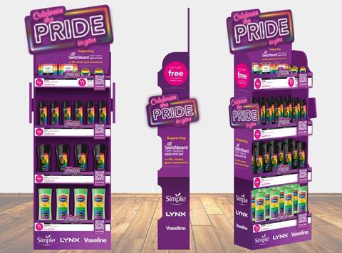 Pride partnership with Superdrug