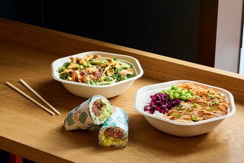 SushiDog, Sushi Bowl and Sushi Salad