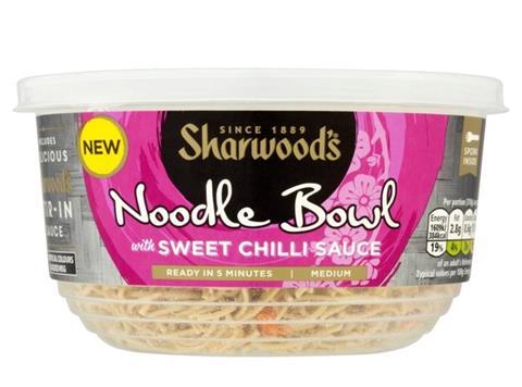 Sharwood's noodle bowl