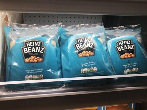 Heinz Beanz toastie