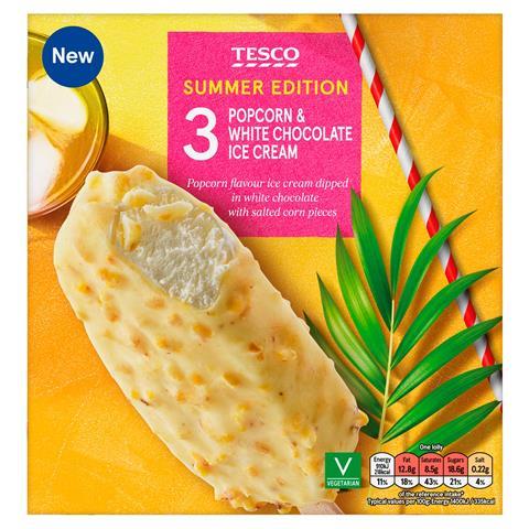 5059697696169_T1_Tesco_Popcorn___White_Chocolate_Ice_Cream_3_x_65g__195g__5059697696169