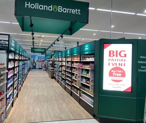 Morrisons to host Holland & Barrett concessions in its supermarkets
