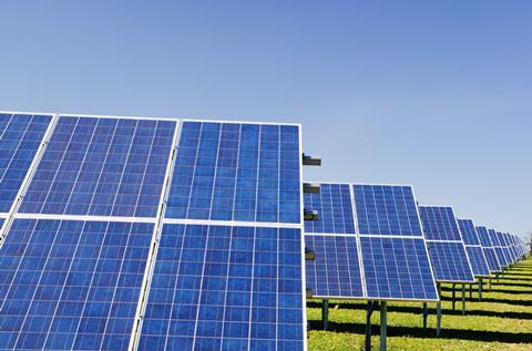 solar panels environment