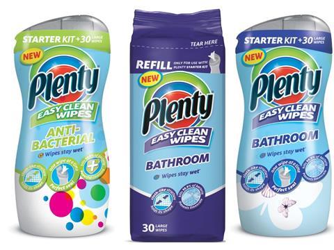 Plenty cleaning wipes