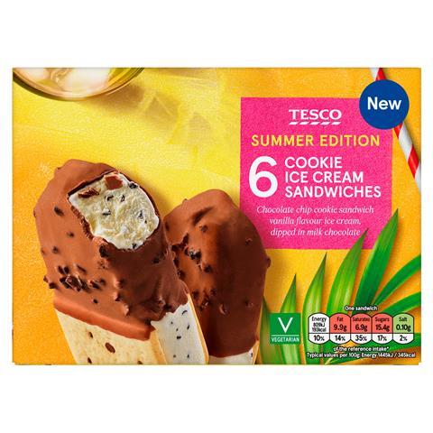 Tesco goes fruity with new summer ice cream range Range Preview The Grocer