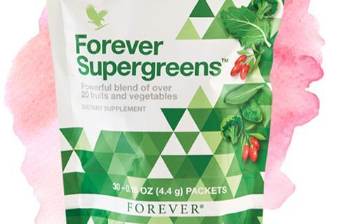 forever living supergreens one use