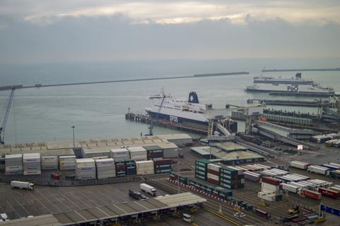 Dover port P&O ferries