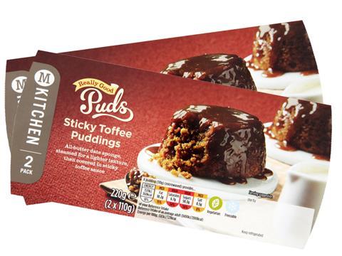 morrisons m kitchen sticky toffee pudding