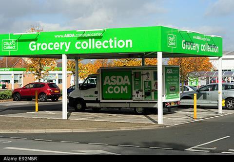 asda click and collect