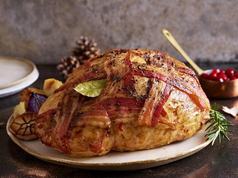 Aldi stuffed turkey crown