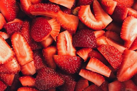 Summer berries strawberries