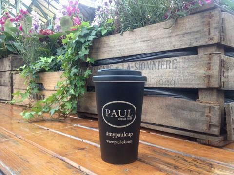 Paul coffee cup
