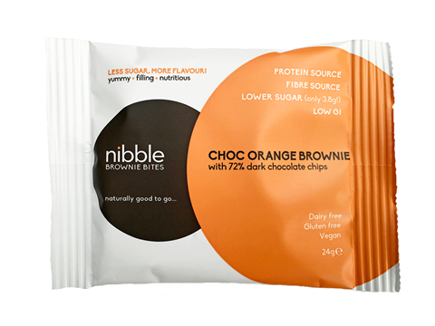 Nibble Protein brownie
