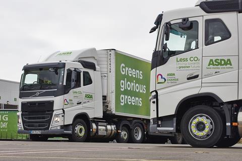 Asda Gas trucks