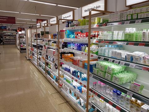 sainsbury sainsburys thegrocer highlighted medicated sections neutrogena