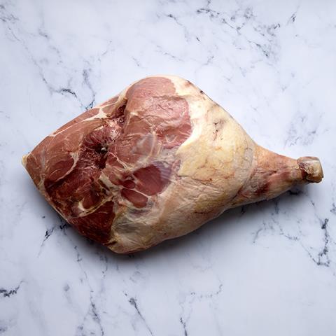 whole bone in York ham