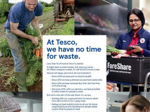 Tesco waste