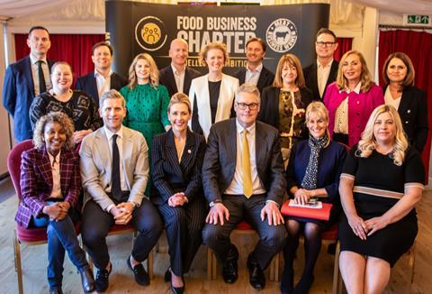 Meat Business Women Food Business Charter founding signatories at the House of Lords event, hosted by Baroness Minette Batters DL APP
