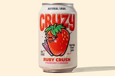 Cruzy - Ruby Crush - Strawberry & Rhubarb