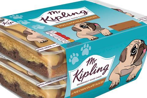 Mr Kipling Pug Chocolate Slices T9