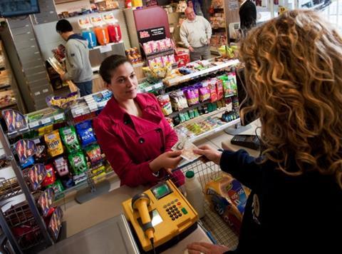 Convenience store customer