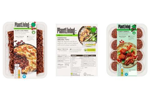 Waitrose plant based range